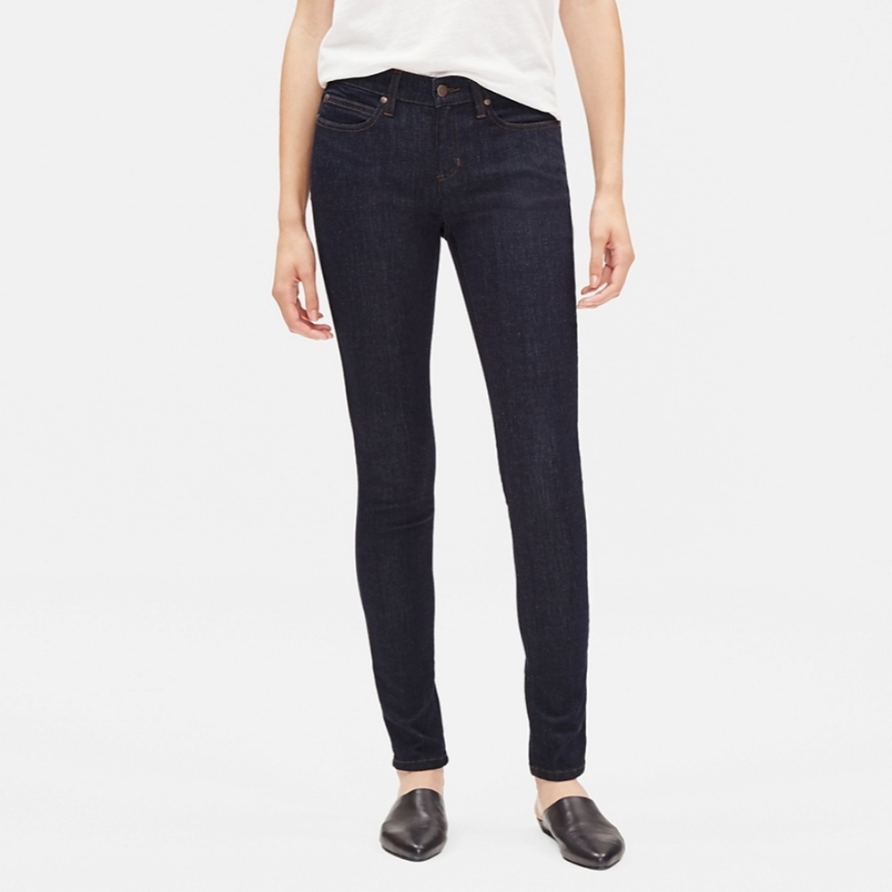 Eileen Fisher System skinny jeans organic cotton